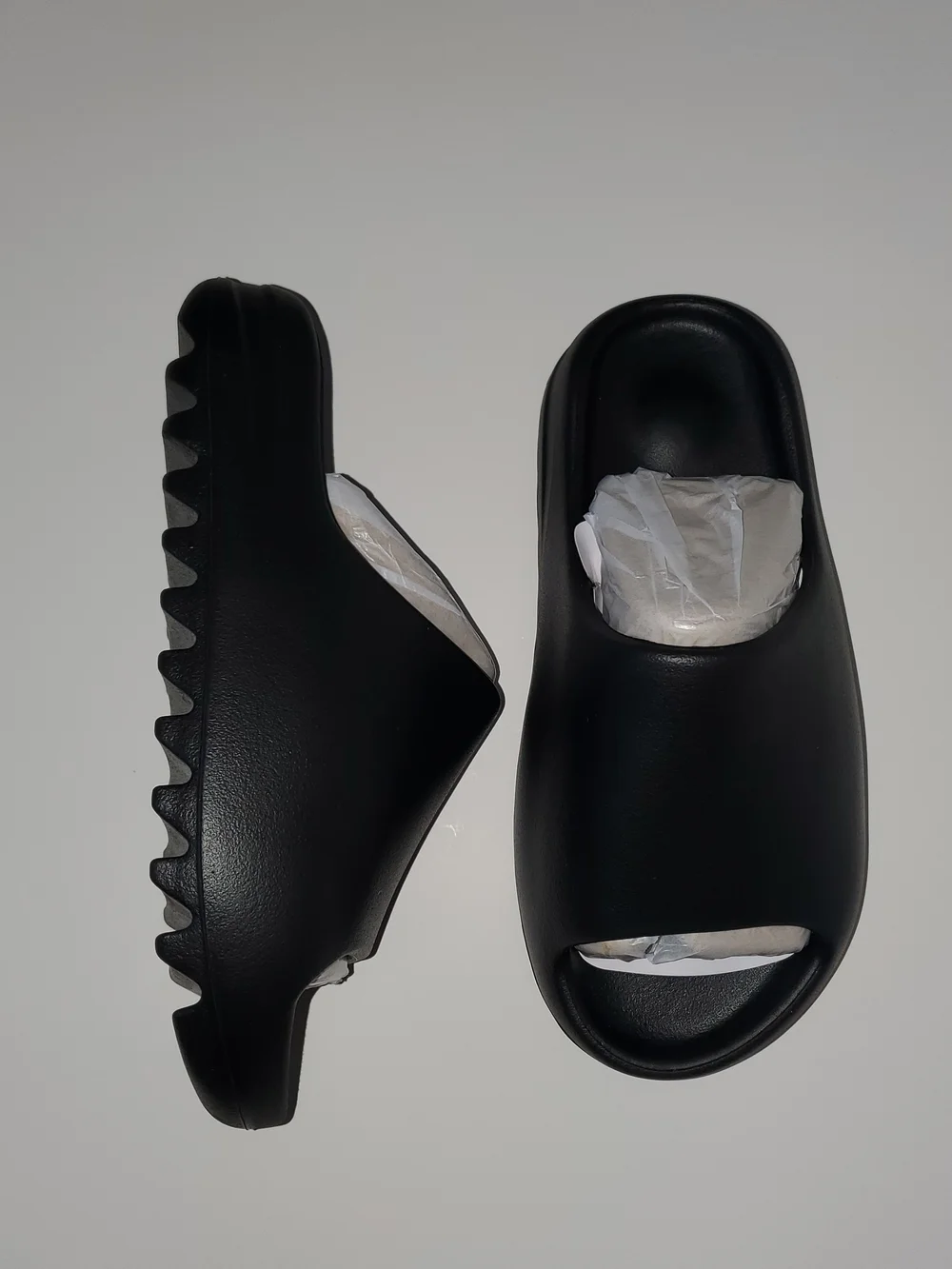 Yeezy YS-01 Black Slides Mens Size 8